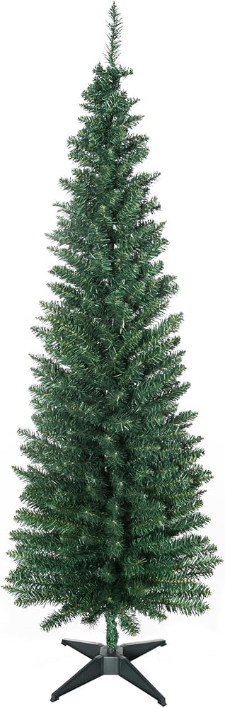 Albero di Natale slim HOMCOM 180 cm